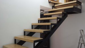 escalera madera